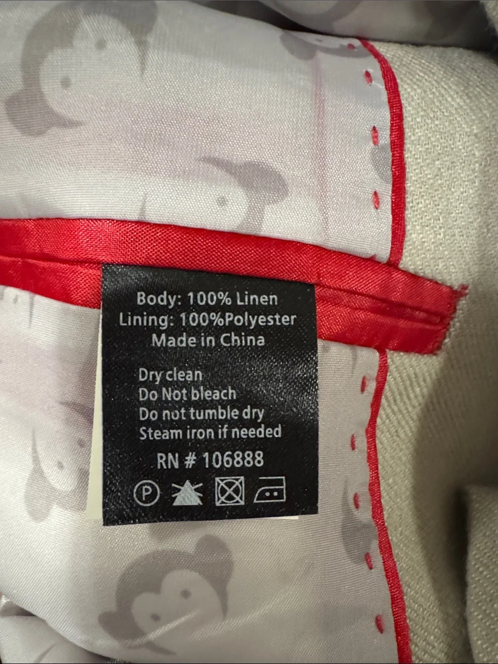 Appaman batural linen toddler sports jacket size 3T